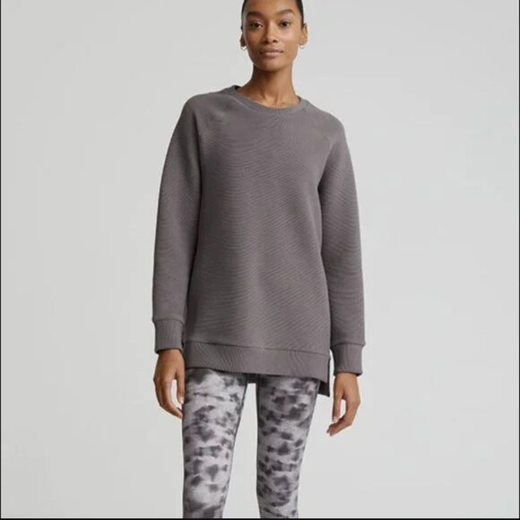 Varley Tops - XS VARLEY Manning Zip Side Sweater Sweatshirt
